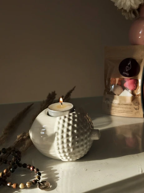 podgrzewacz sojowy SOYLO wosk sojowy tealight